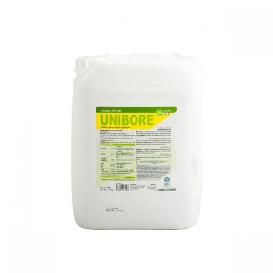 Fertilizant foliar UNIBORE (SDP), 10 Litri - Agrii
